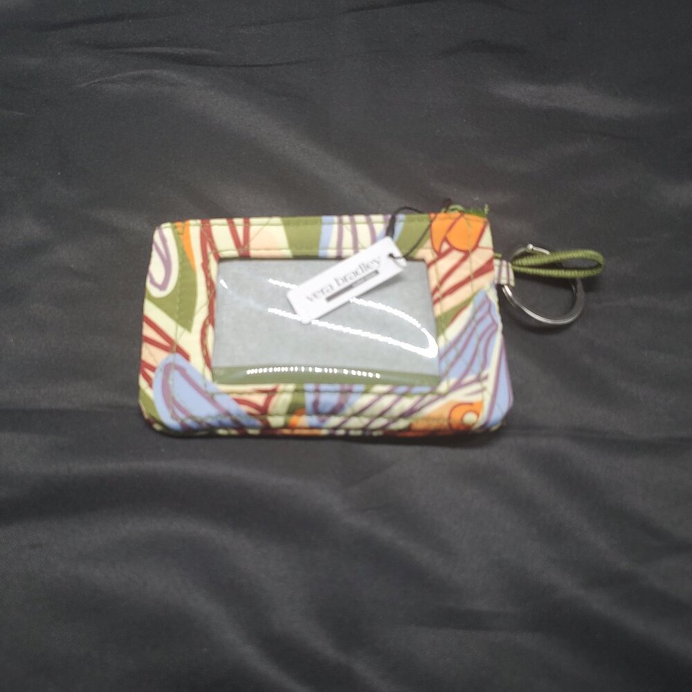 BN Vera Bradley Women's Outlet Ultralight Zip ID Case- Dragonfly By